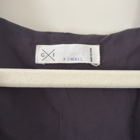 GENTLE FAWN | Floral Navy Dress with tassels , 100% rayon size XS - Picture 3 of 7